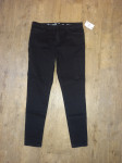 Hlače črne jeans  vel. 44