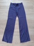 Lanene hlače Benetton, vijolične