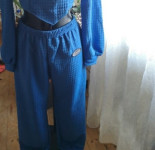 Nove Baggy modne hlače, trenirka, modre, NOVO!