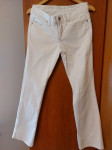 Prodam ženske jeans hlače bele barve znamke Esprit velikosti 38