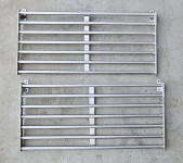 2X IKEA KUNGSFORS stenska polica (nerjaveče jeklo)  Prodam dve izjemno