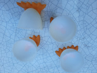 4 x plastična držala za jajca