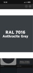 barva 10kg antracit 7016