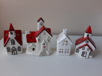 Božične keramične hišice