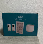 Digitalna vremenska postaja z 2 senzorjema in senzorjem za padavine