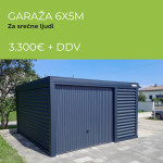 Garaža enojna 6x5,5m