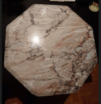 klubska mizica marmor Š 60 cm V 40 cm