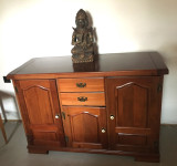 KOMODA LIPA AJDOVŠČINA  Š 123 X G 50 X V 8E CM, OREH FINIŠ