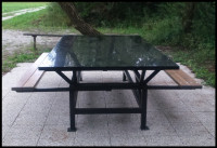 Kovinska miza 3 x 1,5 m