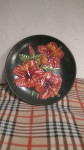 Pladenj krožnik slika fi - 30x3 cm keramika