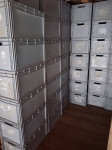 plastični pvc eurobox zaboji za shranjevanje zalogovniki