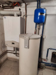 plinska kondenzacijska peč JUNKERS, bojler in ekspanzijska posoda