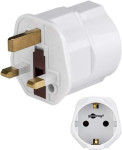 Potovalni adapter za EU naprave v UK, Malta, Irska, UAE, Šrilanka