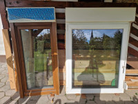 PVC 3-slojna okna Rehau z roletami