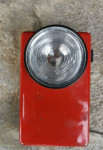 Lepa rdeča ročna baterijska svetilka naprodaj