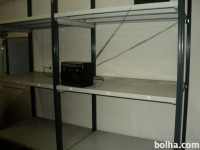 SKLADIŠČNI REGAL Dimenzije 4m x 2,50m x 0,70m