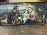 slika sveta družina 38,5 x 80,5 cm