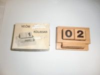 VEČNI KOLEDAR -LESNINA
