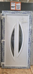Vhodna vrata PVC 110 x 210 cm L in D