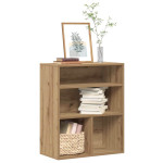 vidaXL Knjižna omara artisan hrast 60x30x71,5 cm inženirski les