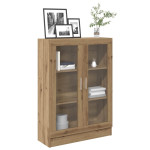 vidaXL Knjižna omara artisan hrast 82,5x30,5x115 cm inženirski les