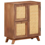 vidaXL Komoda 60x35x75 cm trden mangov les
