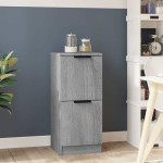 vidaXL Komoda siva sonoma 30x30x70 cm konstruiran les