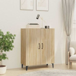 vidaXL Komoda sonoma hrast 70x34x90 cm konstruiran les