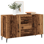 vidaXL Komoda starinski les 100x36x60 cm inženirski les