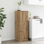 vidaXL Lekarniška omara artisian hrast 40x41x118 cm inženirski les