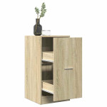 vidaXL Lekarniška omara sonoma hrast 40x41x77,5 cm inženirski les