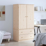 vidaXL Omara ALTA 90x55x170 cm trdna borovina