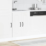 vidaXL Osnovna omarica za umivalnik Kalmar bela 60x46x81,5 cm