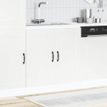 vidaXL Osnovna omarica za umivalnik Kalmar bela 80x46x81,5 cm