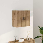 vidaXL Stenska omarica artisan hrast 60x31x60 cm inženirski les