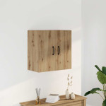 vidaXL Stenska omarica artisan hrast 60x31x60 cm inženirski les