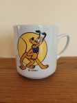 Vintage skodelica porcelan Disney Pluton, Zaječar