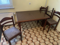 Podarim jedilno mizo in 4 stole