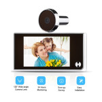 KUKALO ZA VRATA DIGITALNO Z LCD EKRANOM, ELEGANTNO, Z 2MP KAMERO