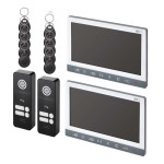 Set videodomofona EM-10AHD z 2 vhodoma za 2 uporabnika