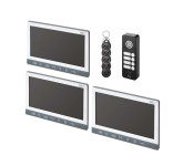 Trostanovanjski Videodomofon EM-10AHD spomin+zaznavanje gibanja