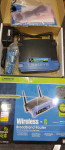 Linksys brezžični router WRT54GL