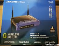 Linksys brezžični Wi-Fi router WRT54GL