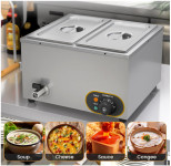 NAJEM IZPOSOJA BAIN MARIE OGREVALNA POSODA ZA HRANO 2 X GN 29,99€