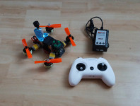 4-inch Dron FPV s kamero Daljinec Polnilec