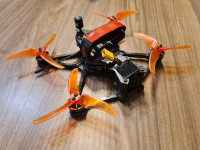Dron Emax, BabyHawk II HD (DJI), Caddx Vista HD, Polar