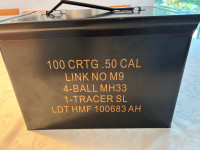 Zaboj za municijo za shranjevanje LiPo akumulatorjev.