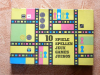Družabne igre - 10 iger, različne, vintage