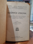 Dr. Metod Dolenc: Dušanov zakonik (l. 1925)