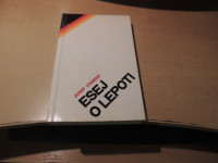 ESEJ O LEPOTI J. VIDMAR ZALOŽNIŠTVO TRŽAŠKEGA TISKA TRST 1981